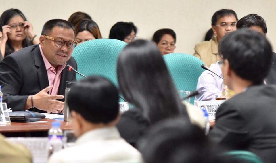 Sen. JV During the Senate Senate Committee on Ways and Means Hearing on the Proposed Tax Reform for Acceleration and Inclusion of Petroleum Products.