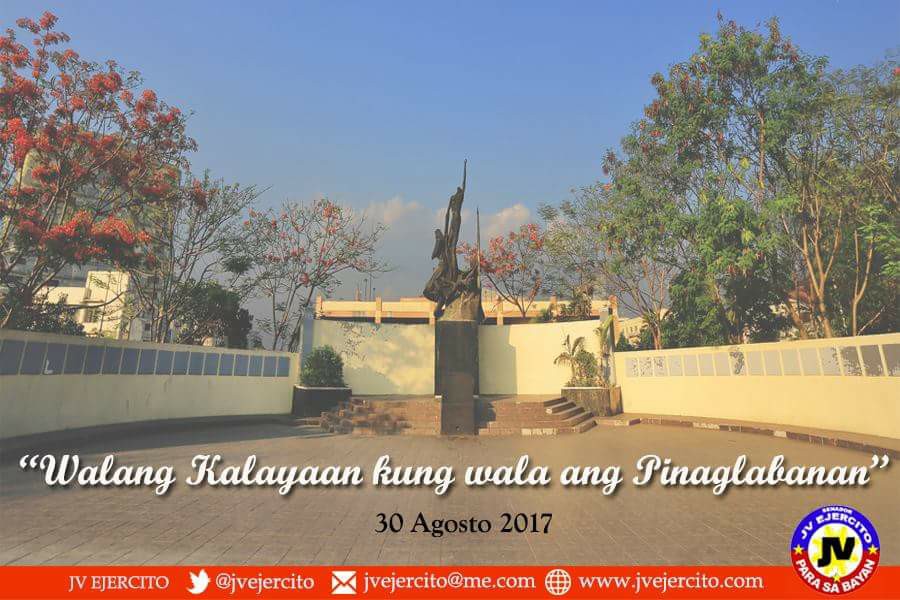 Pagpupugay sa pagdiriwang ng ika-121 Anibersaryo ng himagsikan sa Pinaglabanan!