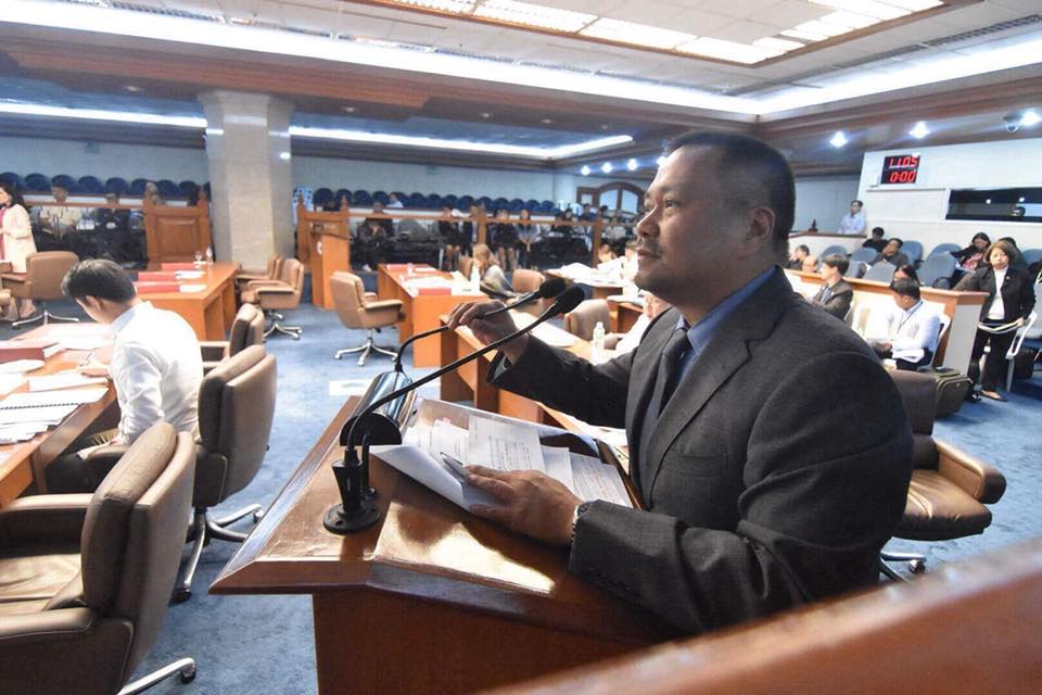 Senator JV During the Senate Deliberations on the TRAIN (Tax Reform for Acceleration and Inclusion).