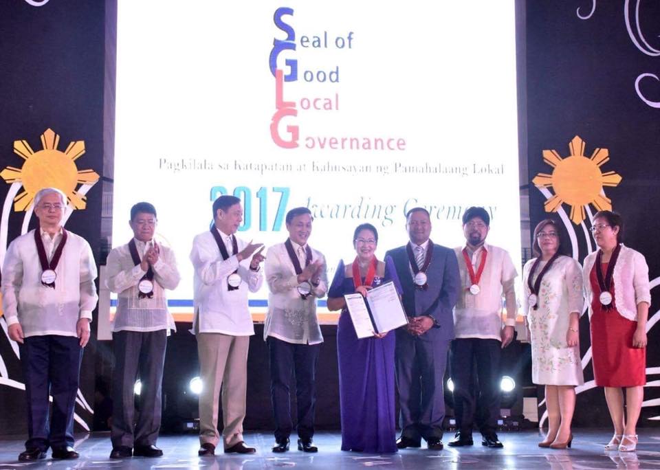 SAN JUAN CITY AWARDED WITH 2017 SEAL OF GOOD LOCAL GOVERNANCE