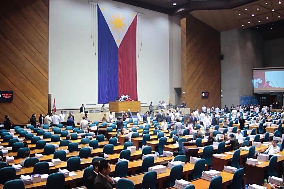 Here at Congress for a joint session on martial law extension in Mindanao.