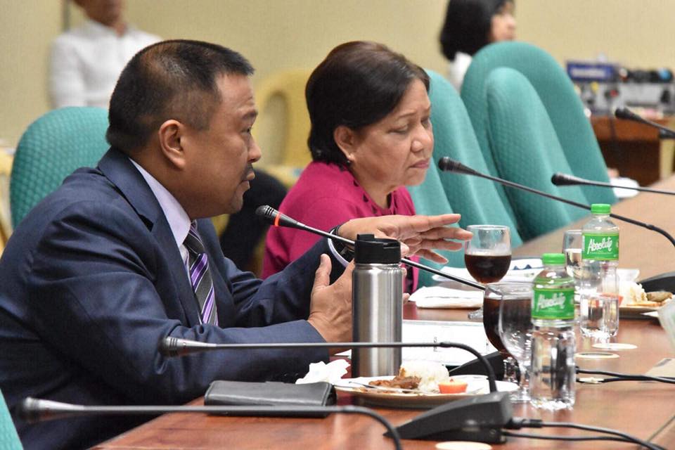 Hearing on the Bangsamoro Basic Law and Agriculture and Food Committee.
