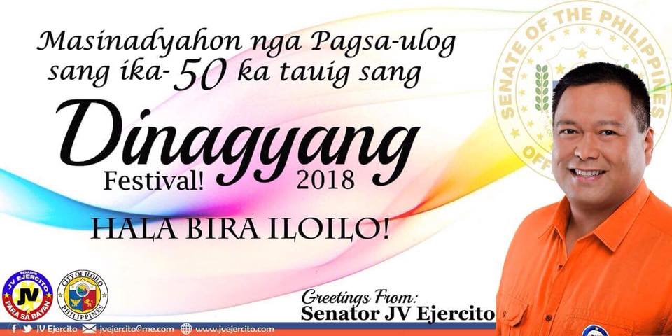 A hot congratulations to our country days in celebration of Dinagyang Festival 2018! Oh, go!