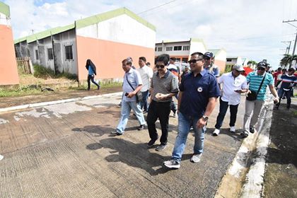 OCULAR INSPECTION of AFP-PNP HOUSING PROJECT in BACOLOD CITY