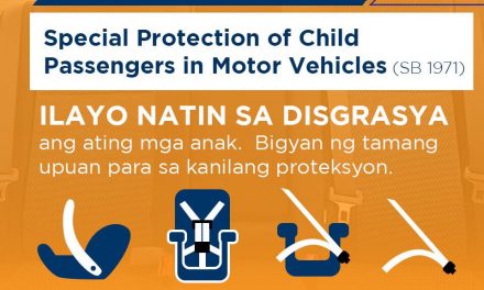 Special Protection of Child Passengers in Motor Vehicles