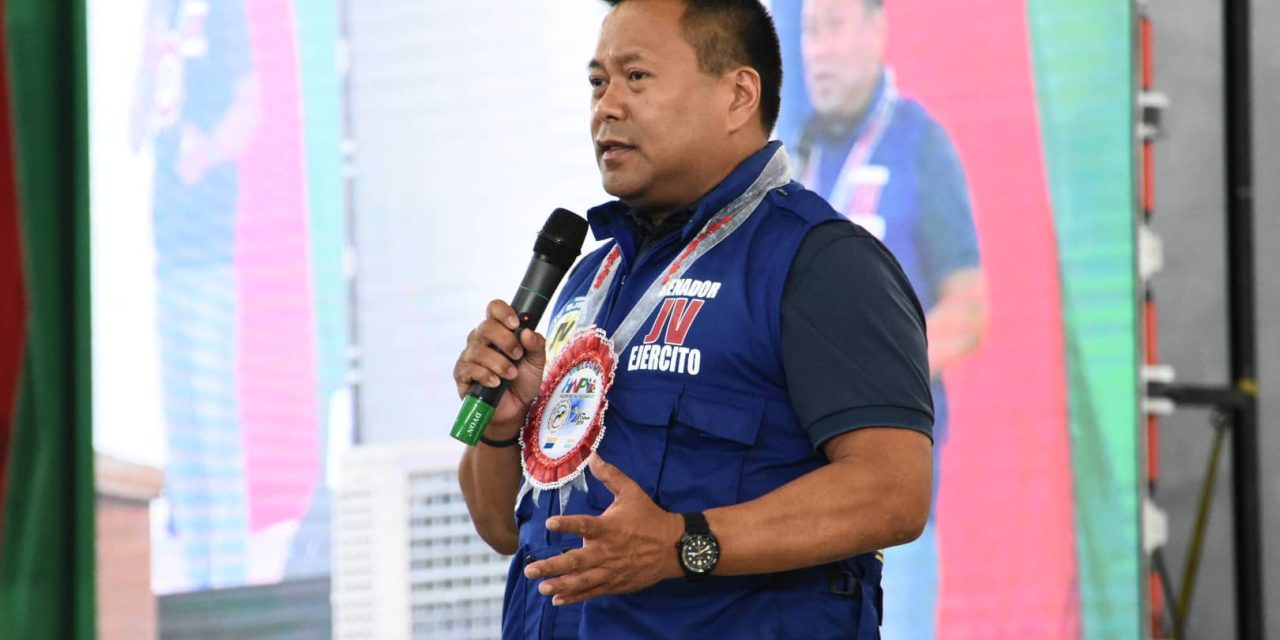 Sen. Ejercito vows to push for the creation of disaster management department