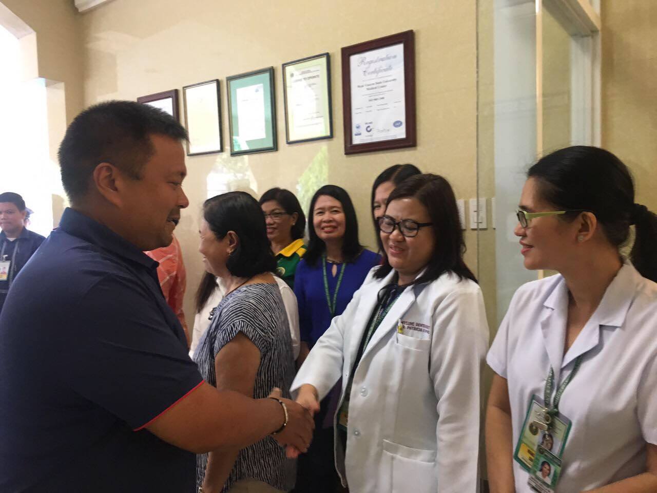 Senator JV Goes To Iloilo City For A Consultation On Healthcare Facilities and Services