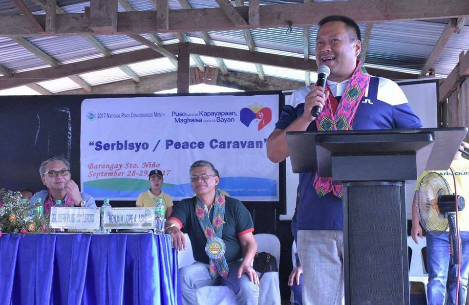 Sen. JV Attends Motorcross Competition and Peace Caravan in Agusan Del Sur