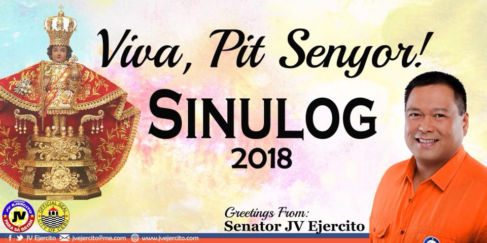 Malipayong pagsaulog sa Sinulog Festival Cebuanos! Viva, Pit Senyor!