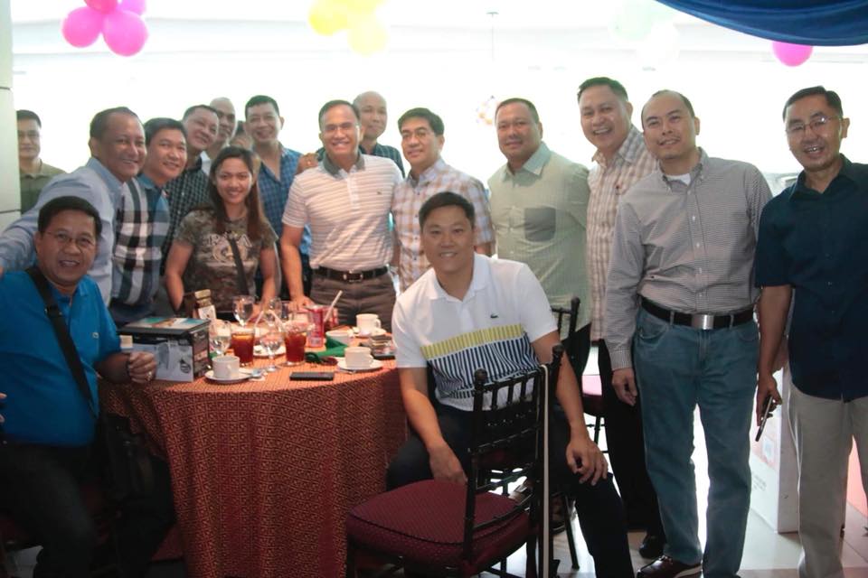 Sen. JV Ejercito, guest at PMA Maringal Class of 1988 Christmas Party.