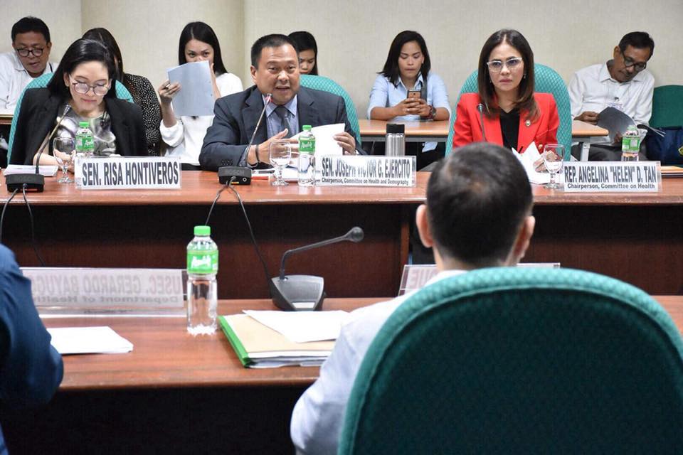 Presiding over today’s meeting as the chairperson of the Senate Health Committee to review the Community-Based Mental Health Care Facilities in relation to the Mental Health Bill.
