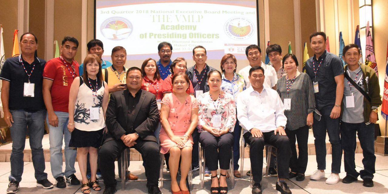 Vice Mayors’ League of the Philippines Academy of Presiding Officers National Executive Board Meeting