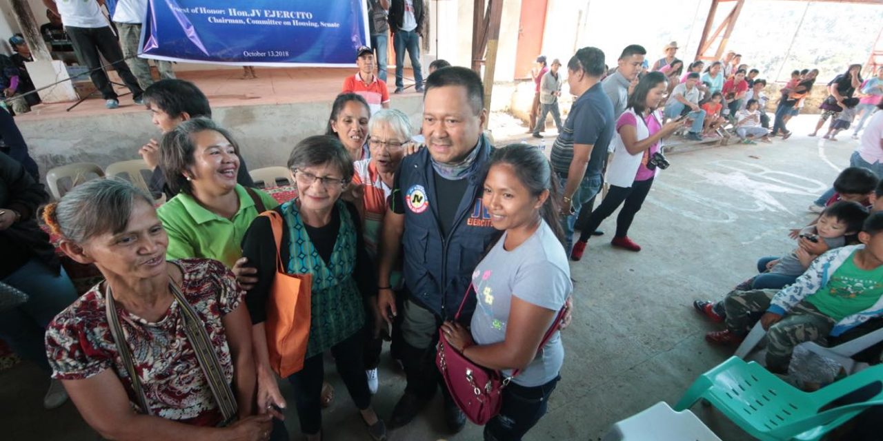 TURN-OVER of NHA ASSISTANCE to ITOGON, BENGUET